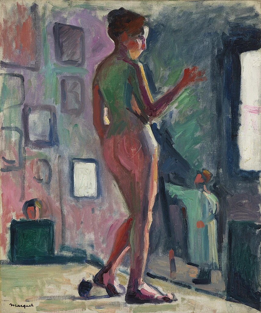 Albert Marquet - Nudo nello studio di un amico